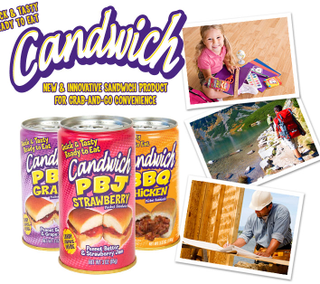 Illustration for article titled We are aware that the Candwich sandwich-in-a-can exists